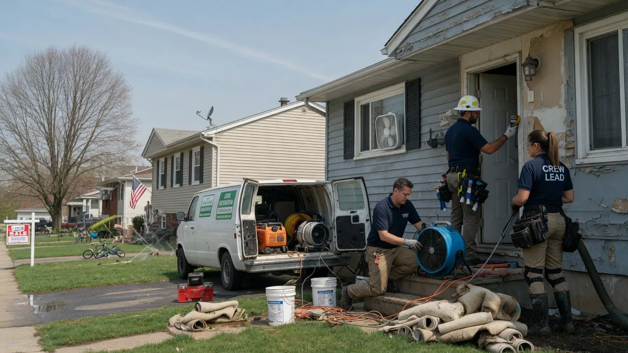 Flood Cleanup in Carrollton, MS near me