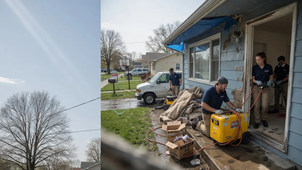 Basement Flood Cleanup in Carrollton, MS near me